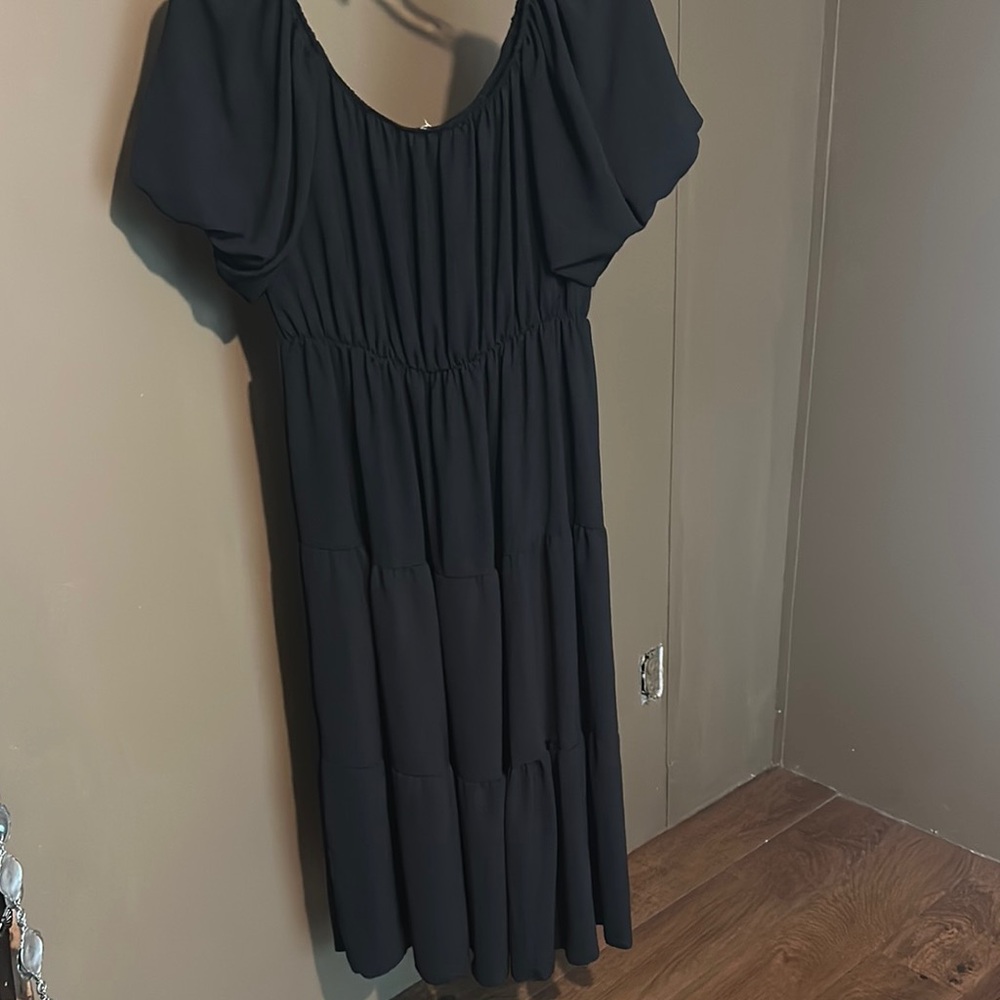 Elegant Black Women's Dress